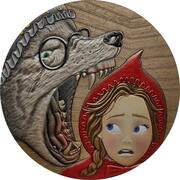 1 Dollar - Elizabeth II Riding Hood, Niue, 2022 reverse image