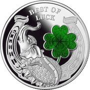 1 Dollar - Elizabeth II Best of Luck, Niue, 2022 reverse image