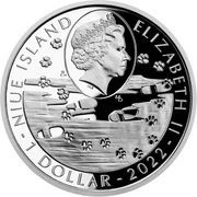 1 Dollar - Elizabeth II Border Collie obverse image