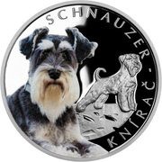 1 Dollar - Elizabeth II Schnauzer, Niue, 2022 reverse image