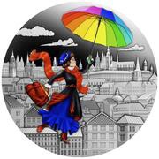 1 Dollar - Elizabeth II Mary Poppins, Niue, 2022 reverse image