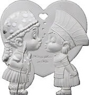 1 Dollar - Elizabeth II Fall in Love, Niue, 2022 reverse image