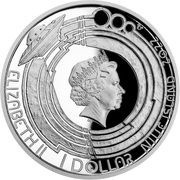 1 Dollar - Elizabeth II Laika obverse image