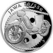1 Dollar - Elizabeth II JAWA 50/550, Niue, 2022 reverse image