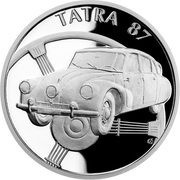 1 Dollar - Elizabeth II Tatra 87, Niue, 2022 reverse image