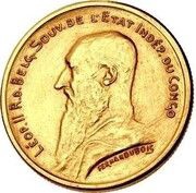 1 Franc - Léopold II Pattern obverse image
