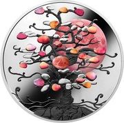 1 Dollar - Elizabeth II Tree of Luck, Niue, 2022 reverse image