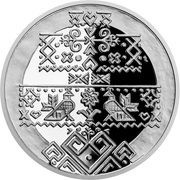 1 Dollar - Charles III Čičmany, Niue, 2022 reverse image