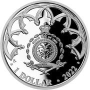 1 Dollar - Charles III Northern Portal obverse image