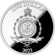 1 Dollar - Charles III Coffee break obverse image