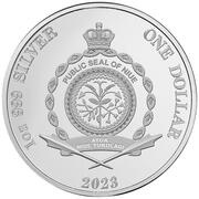 1 Dollar - Charles III Captain Cook obverse image
