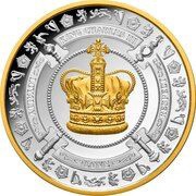 1 Dollar - Charles III Coronation of Charles III, Niue, 2023 reverse image