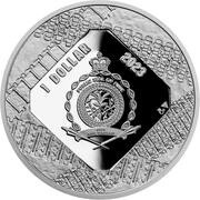 1 Dollar - Charles III M3 Stuart obverse image