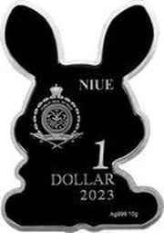 1 Dollar - Charles III Year of the Rabbit obverse image