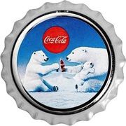 1 Dollar - Charles III Coca-Cola: Polar Bear, Niue, 2023 reverse image