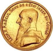 5 Francs - Léopold II Pattern obverse image