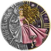 1 Dollar - Charles III Cinderella, Niue, 2023 reverse image