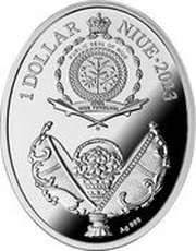 1 Dollar - Charles III Twilight Egg obverse image