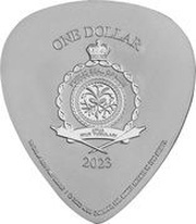 1 Dollar - Charles III Plectrum obverse image