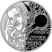 1 Dollar - Charles III Master of Lightning, Niue, 2023 reverse image