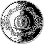1 Dollar - Charles III Wireless Communication obverse image