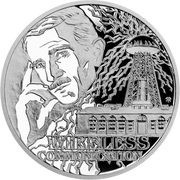 1 Dollar - Charles III Wireless Communication, Niue, 2023 reverse image