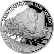 1 Dollar - Charles III Steam locomotive 387.0 Mikádo, Niue, 2023 reverse image