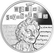 1 Dollar - Charles III Wislawa Szymborska, Niue, 2023 reverse image