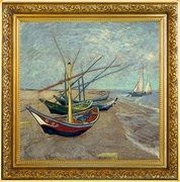 1 Dollar - Charles III Fishing Boats, Niue, 2023 reverse image