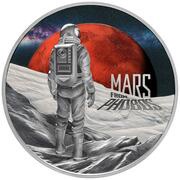 1 Dollar - Charles III Mars from Phobos, Niue, 2024 reverse image