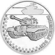 1 Dollar - Charles III M26 Pershing, Niue, 2024 reverse image