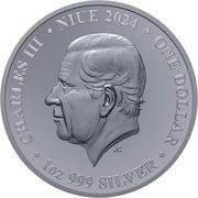 1 Dollar - Charles III Rock Wallaby obverse image