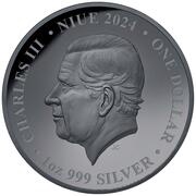1 Dollar - Charles III Year of the Dragon obverse image