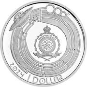 1 Dollar - Charles III Valentina Tereshkova obverse image