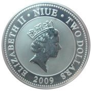 2 Dollars - Elizabeth II Peoples Republic of China obverse image