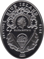 2 Dollars - Elizabeth II Coronation Egg obverse image
