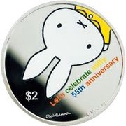 2 Dollars - Elizabeth II Miffy, Niue, 2010 reverse image
