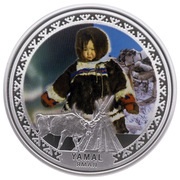 2 Dollars - Elizabeth II Nenets, Niue, 2010 reverse image