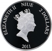 2 Dollars - Elizabeth II John and Eagle obverse image