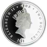 2 Dollars - Elizabeth II Bartholomew Roberts obverse image