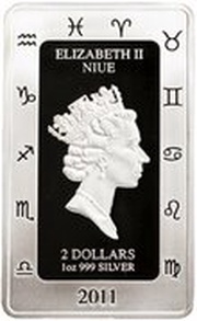 2 Dollars - Elizabeth II Scorpio obverse image