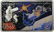 2 Dollars - Elizabeth II First space walk, Niue, 2011 reverse image