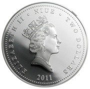 2 Dollars - Elizabeth II Death Star obverse image