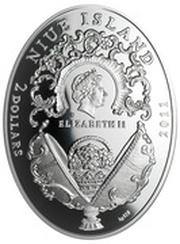 2 Dollars - Elizabeth II Pansy Egg obverse image