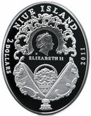 2 Dollars - Elizabeth II Duchess of Marlborough Egg obverse image