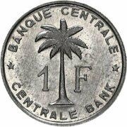 1 Franc Trial reverse image