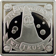 2 Dollars - Elizabeth II Patrick Star, Niue, 2011 reverse image