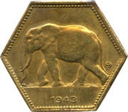 2 Francs reverse image