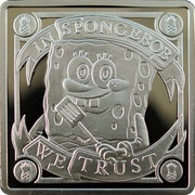 2 Dollars - Elizabeth II SpongeBob, Niue, 2011 reverse image