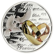 2 Dollars - Elizabeth II Doves, Niue, 2011-2013 reverse image